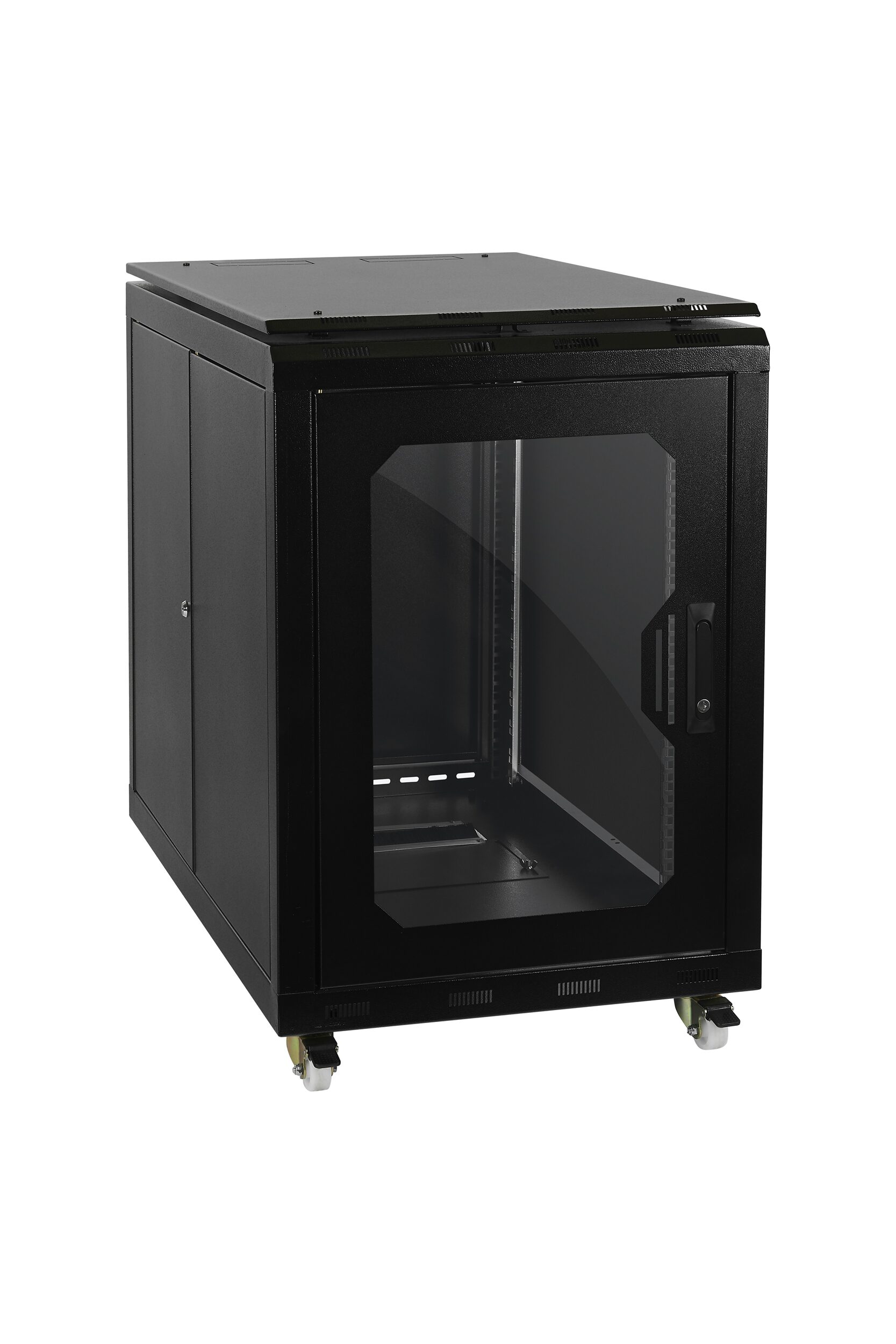 Ulusal 16U 600x1000 PRO Serisi Dikili Tip Rack Kabinet