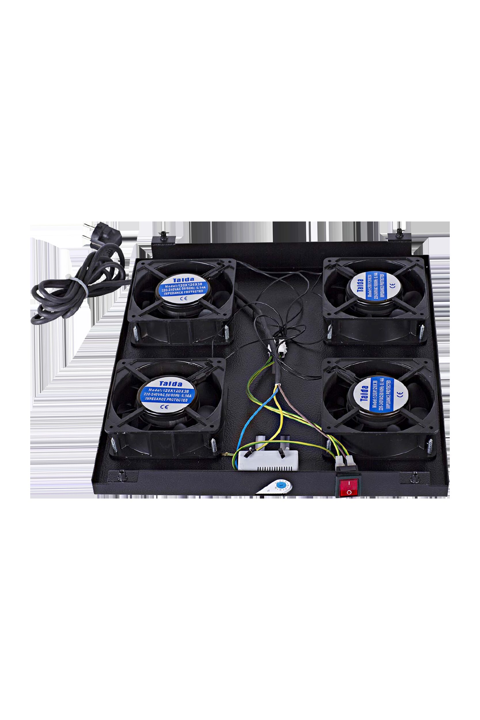 Ulusal 4'lü Analog Termostalı Fan Modülü