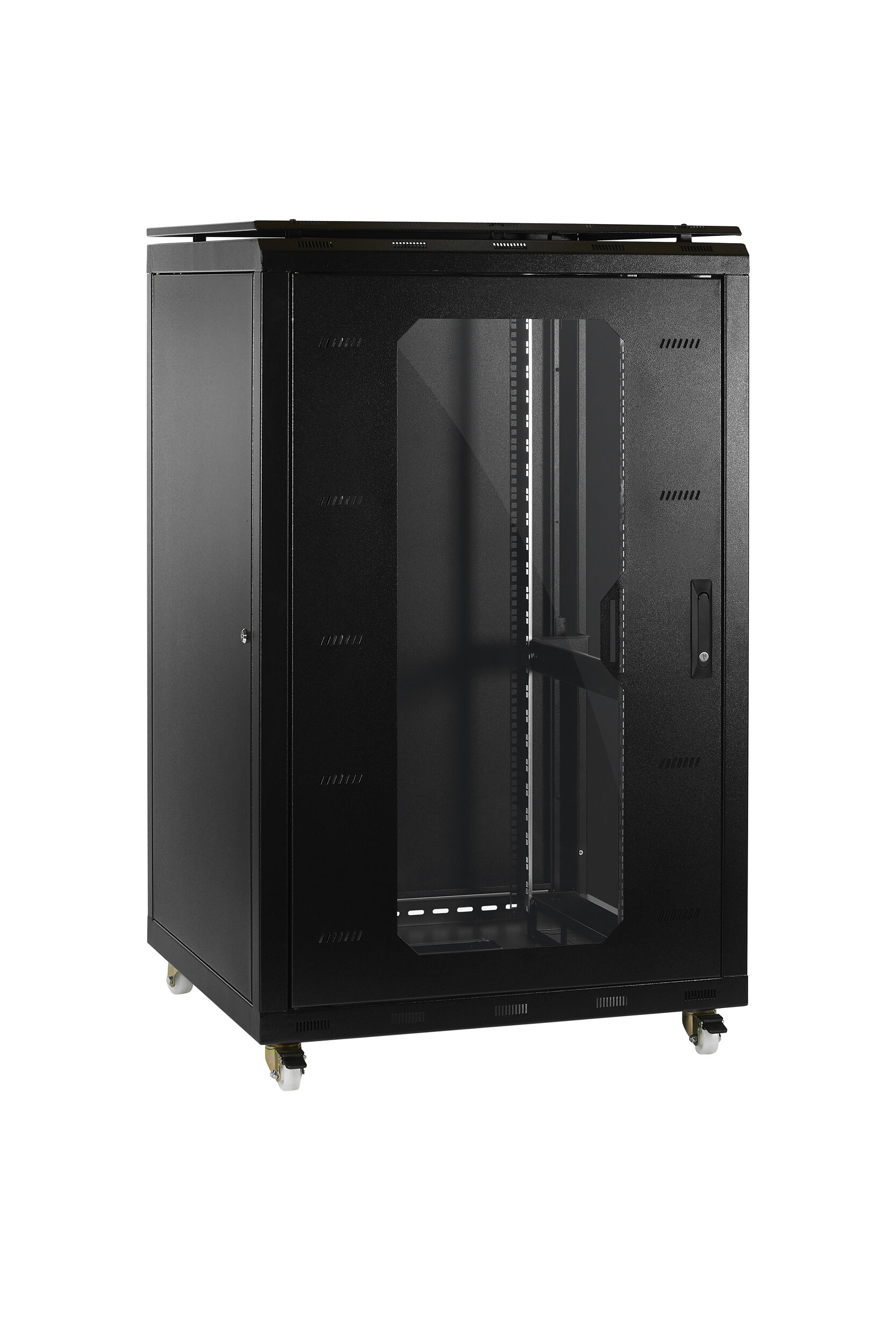 Ulusal 26U 800X800 PRO Serisi Dikili Tip Rack Kabinet