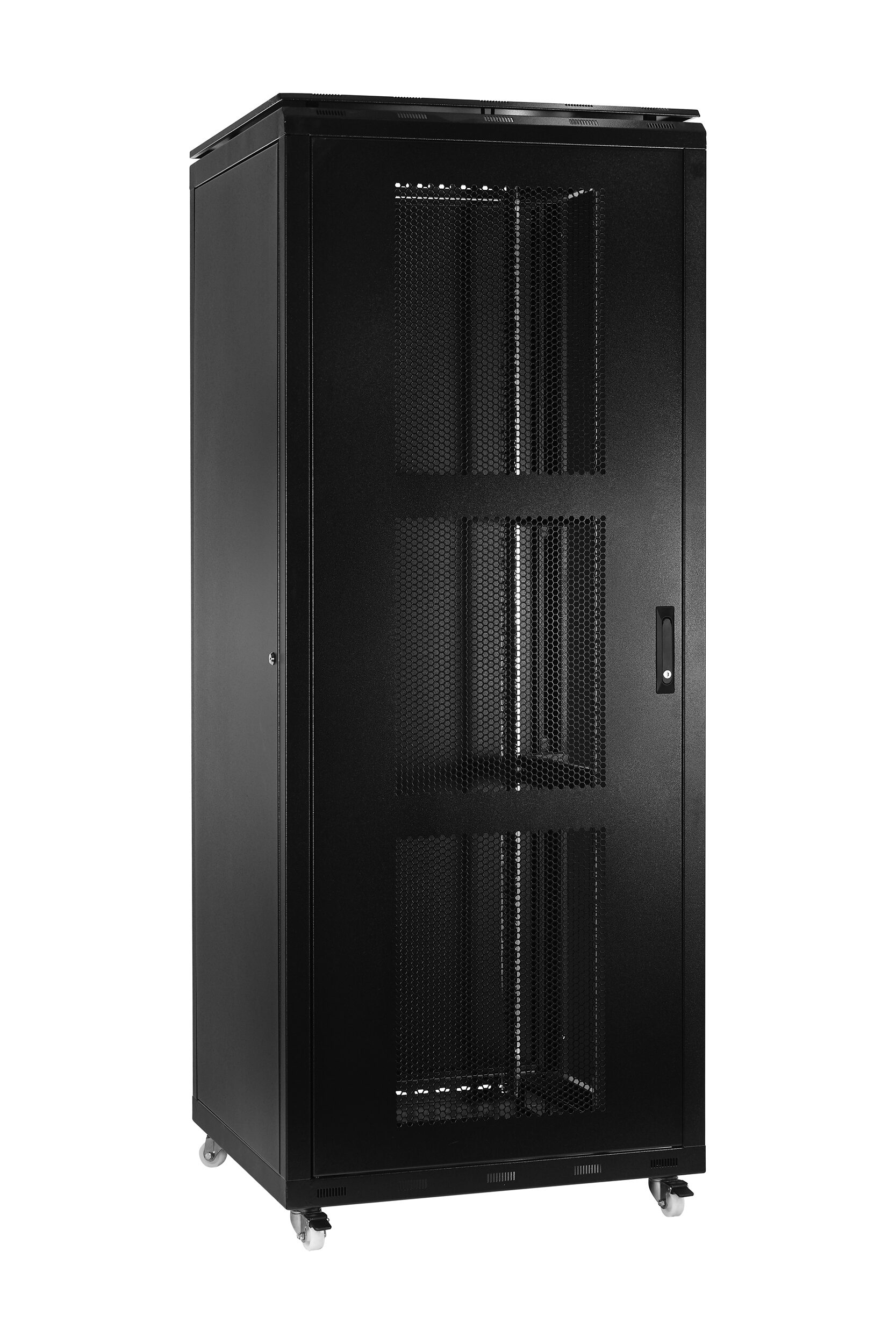 Ulusal 47U 800X800 PRO Serisi Dikili Tip Rack Kabinet