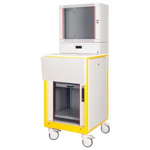 Lande İş İstasyonları ve Ofis Çözümleri 600 * 670 - 1678 - RAL 7035 Açık Gri - RAL 1028 Kavun Sarısı