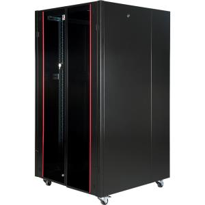 Lande PROline 400 Serisi Dikili Tip Kabinetler 800 * 800 - 26U - RAL 9005 Siyah