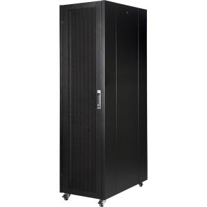 Lande PROline 400P Serisi Perfore Kapaklı Server Kabinetler 600 * 1000 - 42U - RAL 9005 Siyah