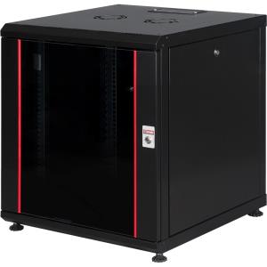 Lande PROline 300 Serisi Dikili Tip Kabinetler 600 * 600 - 12U - RAL 9005 Siyah