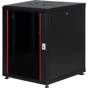 Lande PROline 300 Serisi Dikili Tip Kabinetler 600 * 800 - 16U - RAL 9005 Siyah