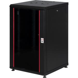 Lande PROline 300 Serisi Dikili Tip Kabinetler 600 * 600 - 20U - RAL 9005 Siyah
