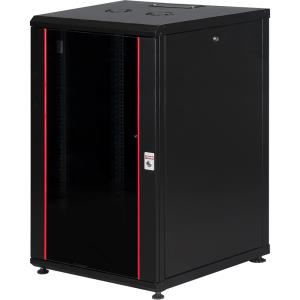 Lande PROline 300 Serisi Dikili Tip Kabinetler 600 * 800 - 22U - RAL 9005 Siyah