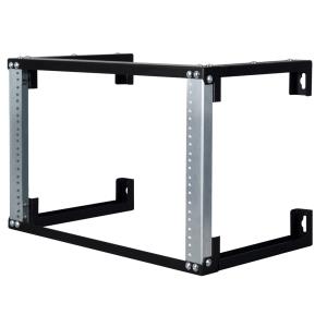 Lande Wall Mount Open Frame 540 * 300 - 7U - RAL 9005 Siyah