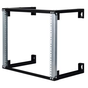 Lande Wall Mount Open Frame 540 * 300 - 9U - RAL 9005 Siyah