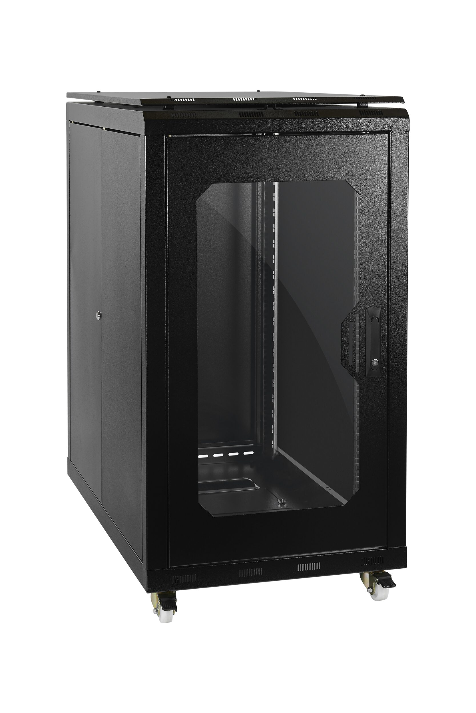Ulusal 22U 600x1000 PRO Serisi Dikili Tip Rack Kabinet